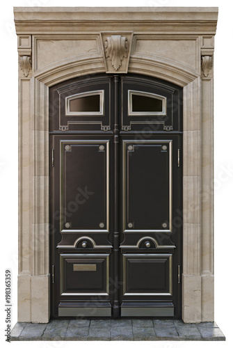 entrance classical doors