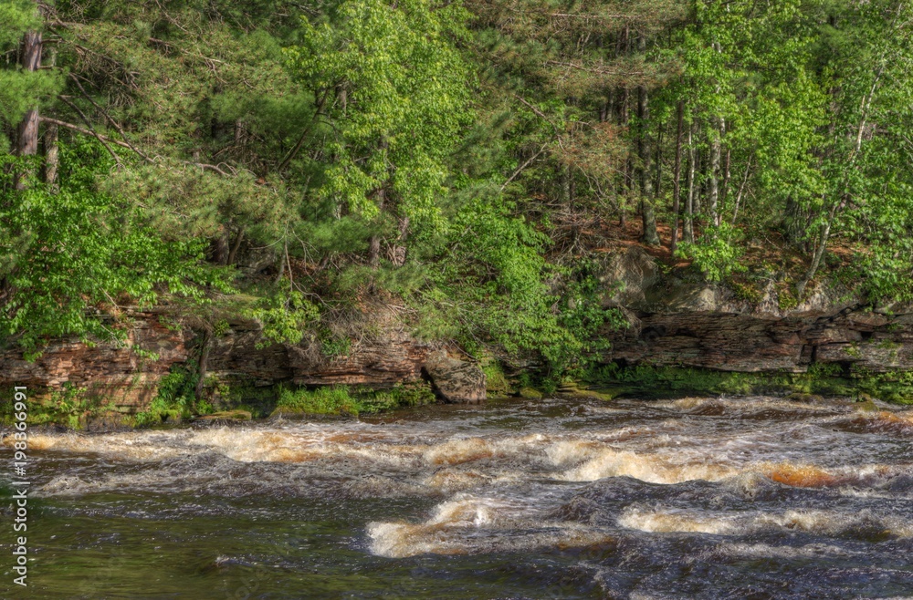 Obraz premium Banning State Park in Minnesota
