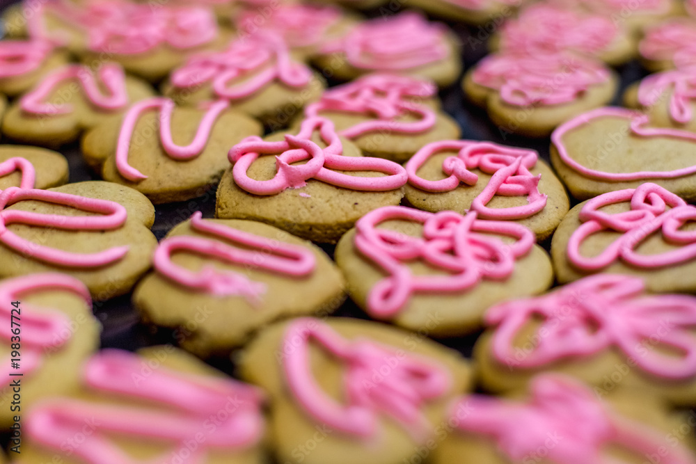 Sweet and tasty vanilla cookies
