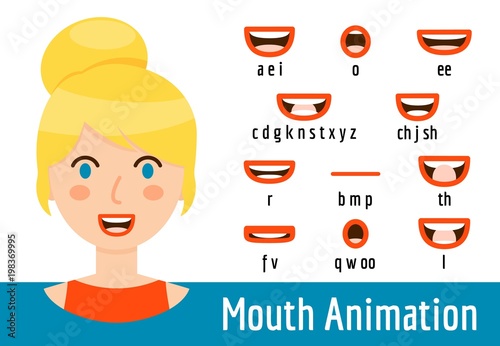 Mouth Lip Sync set