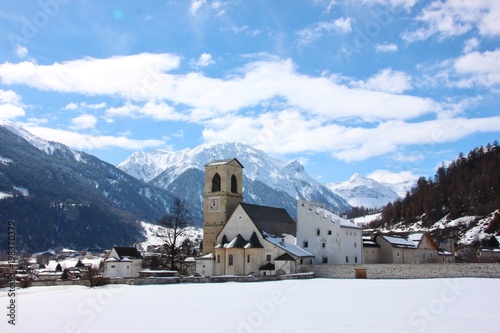 Monastery of St. Johann in Müstair, Santa Maria Val Müstair, Switzerland