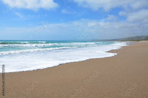 Meer und Sandstrand