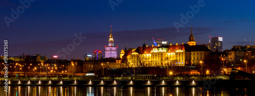 Night Warsaw