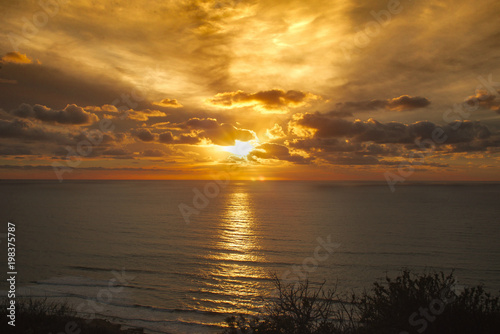 Pacific Ocean Sunset 