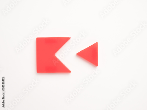 Free Download abstract geometry blocks isolated on white background - GFXLoad