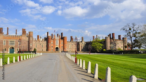 Road to Hampton Court Palace, London, UK photo