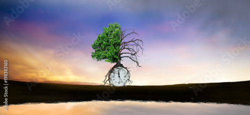 Die Klimawandel-Uhr tickt.  photo