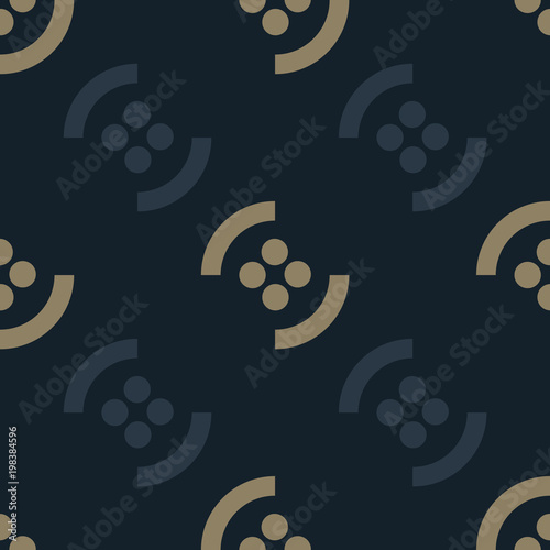 Graphic fruit seamless pattern. Strict line geometric pattern for your design.