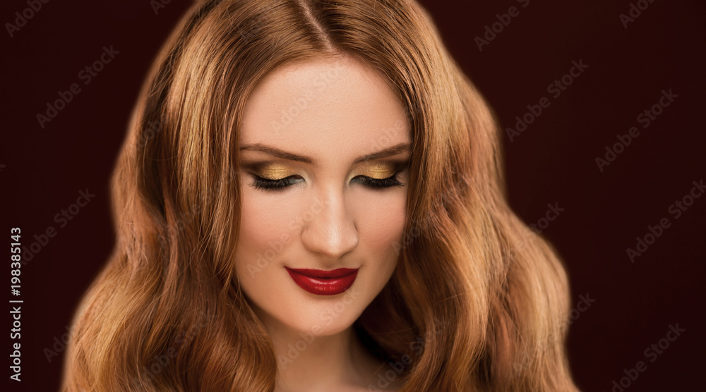 Studio, face, closed eyes, close up Studio, face, closed eyes, close up