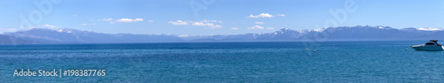 Lake Tahoe scenic beauty panorama.