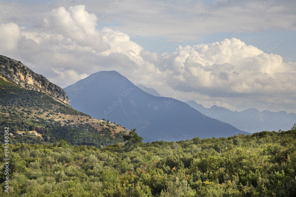 Mountains near Filiates. Greece