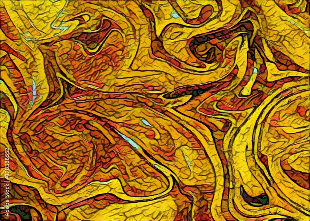 Abstract twirl waves texture backgruond. Bright colorful big size pattern artwork. Good for web design or creative wallpaper. Adapted for print on textile, posters or canvas. Abstract twirl waves texture backgruond. Bright colorful big size pattern artwork. Good for web design or creative wallpaper. Adapted for print on textile, posters or canvas.