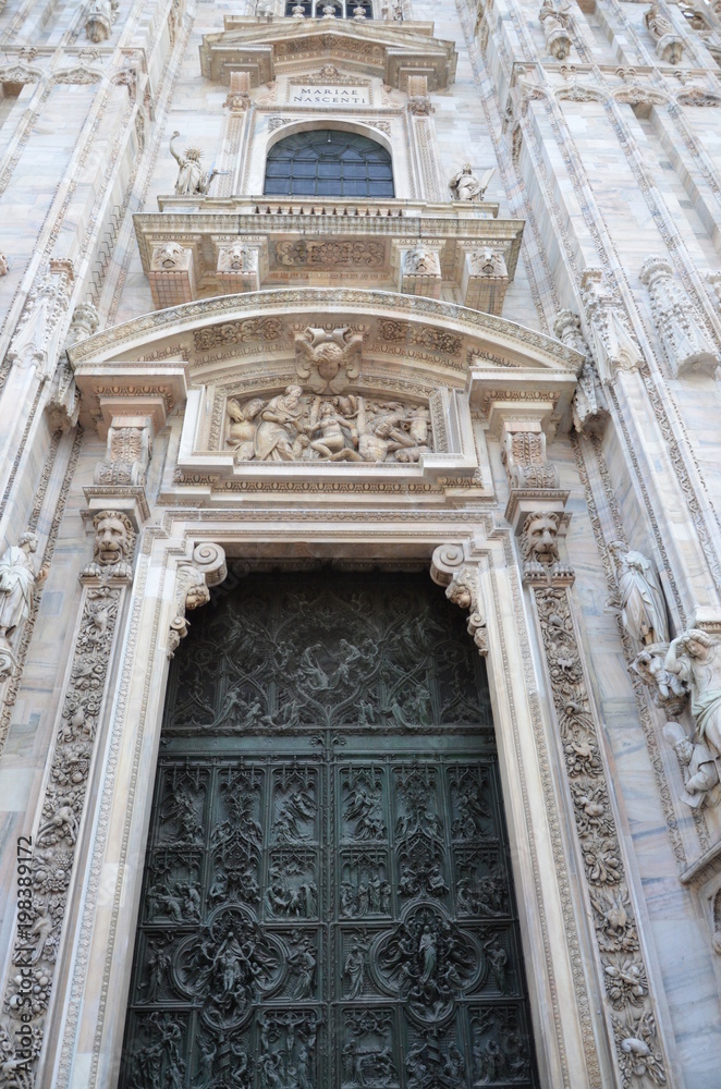 Famous Milan Cathedral