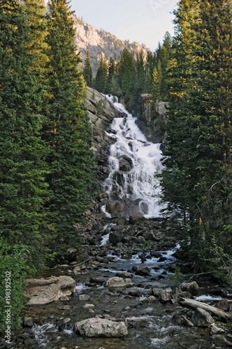 Hidden Falls Grand Tetons Wyoming