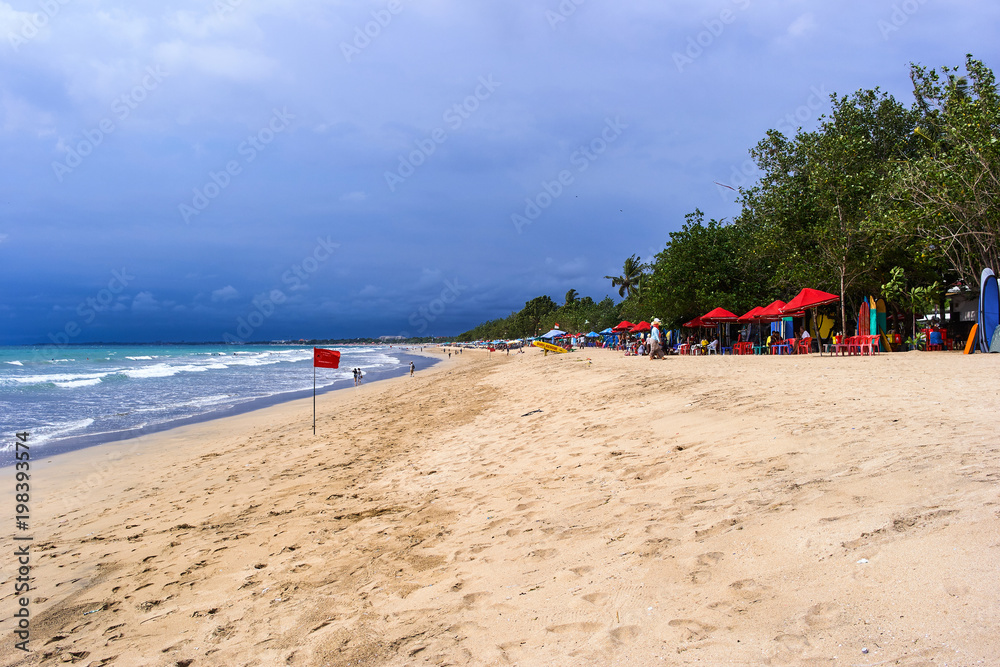 Kuta beach view, Bali island, Indonesia Kuta beach view, Bali island, Indonesia