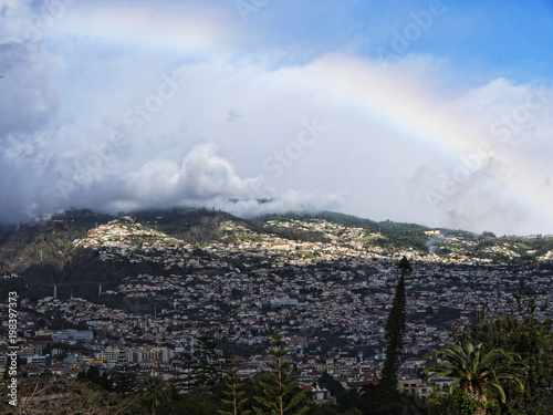 Funchal is the Capital of the island of Madeira in the Atlantic Ocean. It is a bustling and thriving city by the sea.