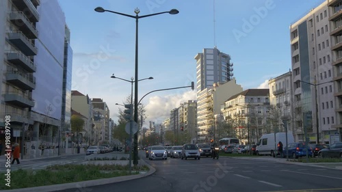 Driving on Avenida da Republica
