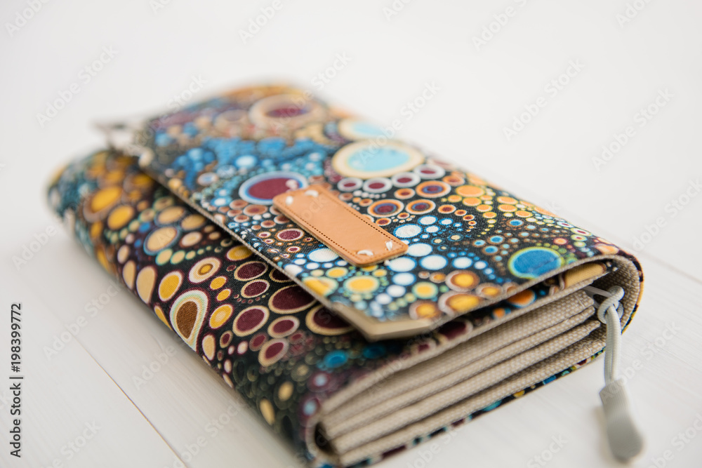 colorful purse wallet money colorful purse wallet money