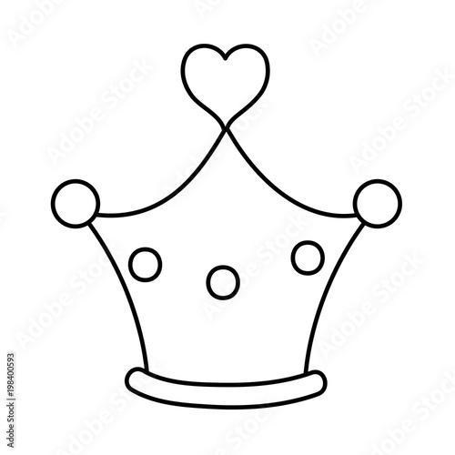 line crown jewelry luxury decoration to queen