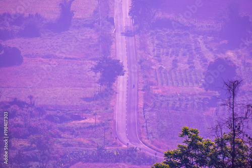 Beautiful Mountain View of Phu Langka National Park photo