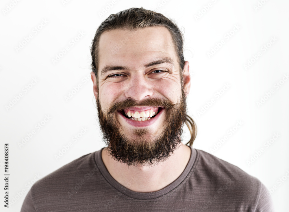 Portrait of white man isolated Portrait of white man isolated
