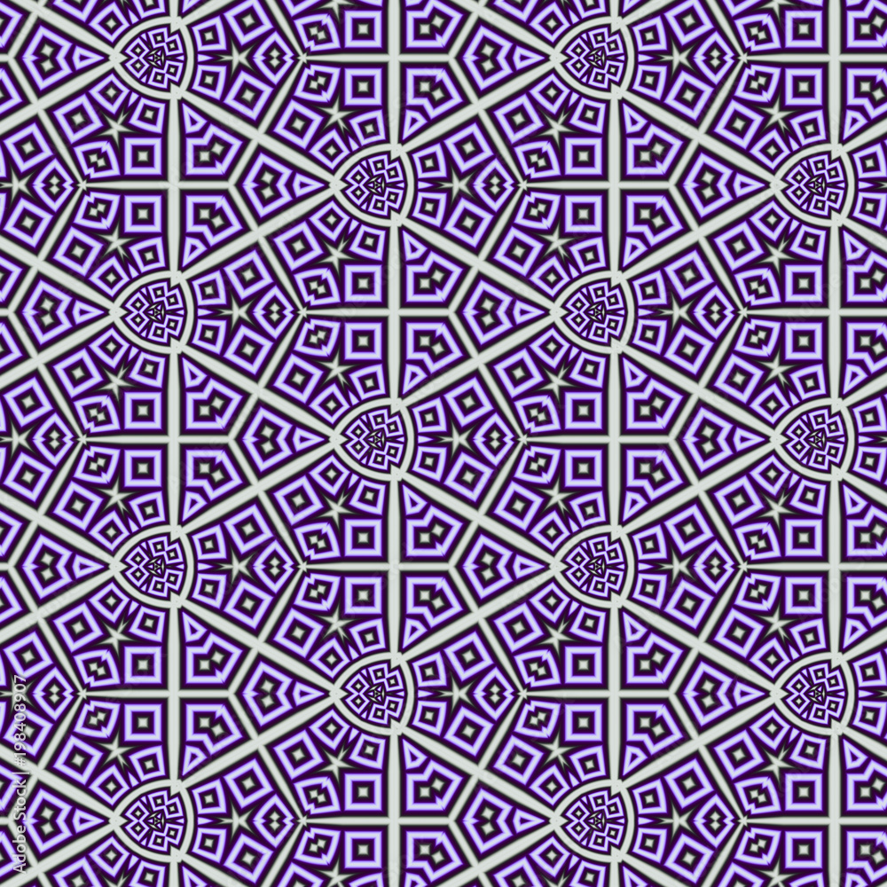 Abstract fractal geometric pattern computer-generated illustration Abstract fractal geometric pattern computer-generated illustration