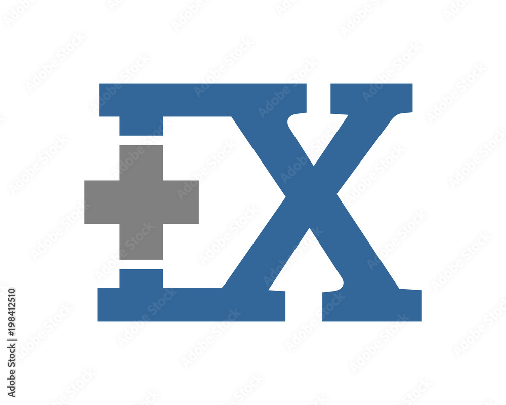 Fototapeta premium blue alphabet positive typography typeface typeset logotype alphabet image vector icon