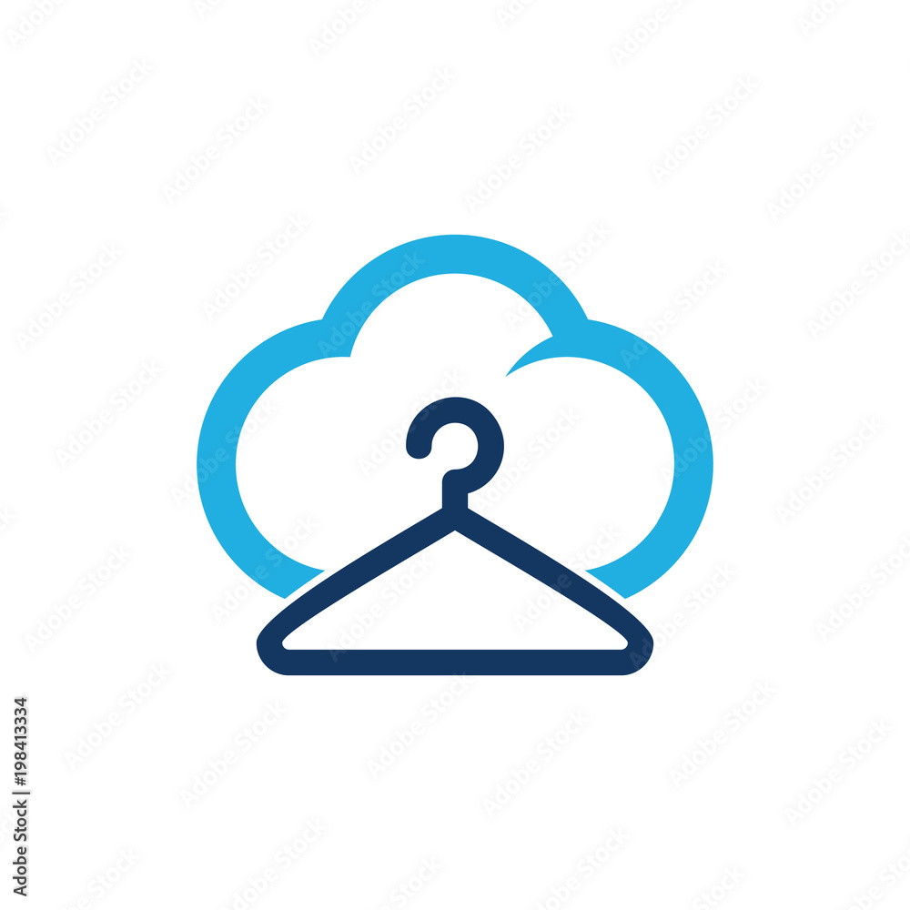 Laundry Cloud Logo Icon Design Laundry Cloud Logo Icon Design