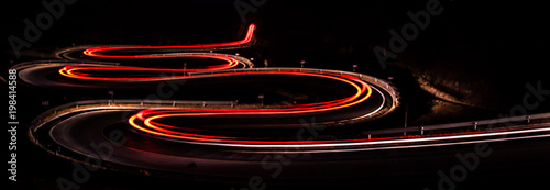 Foto Night Vehicle Trajectory