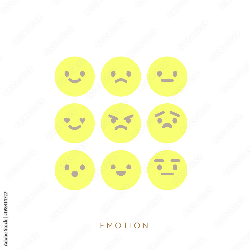emoji-emotionVector Smiley Faces for Rating or Review, Feedback Rate Emoticon, Emotion Smile, Smiley Face Customer and User Review, Survey, Vote, Emoji Symbols emoji-emotionVector Smiley Faces for Rating or Review, Feedback Rate Emoticon, Emotion Smile, Smiley Face Customer and User Review, Survey, Vote, Emoji Symbols
