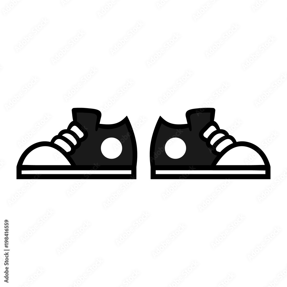 Vecteur Stock Cartoon Pair of Shoes | Adobe Stock