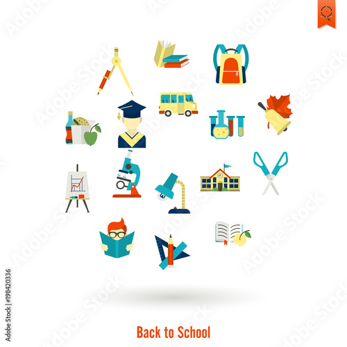 School and Education Icons