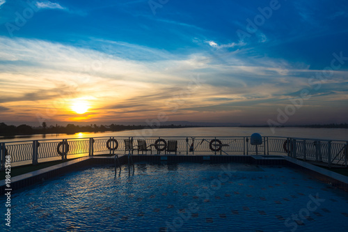Slika na platnu River Nile in Egypt.