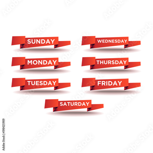 name day vector template