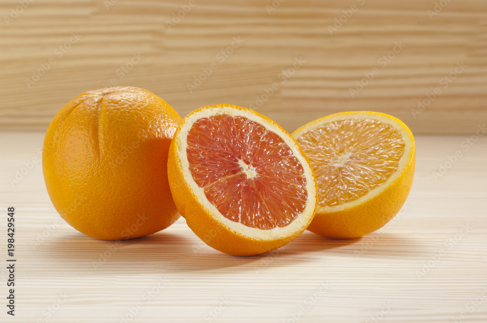 オレンジ＆ブラッドオレンジ