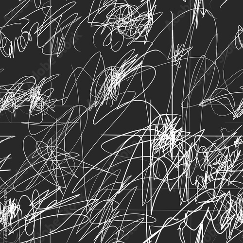 Baby Doodle Vector Pattern