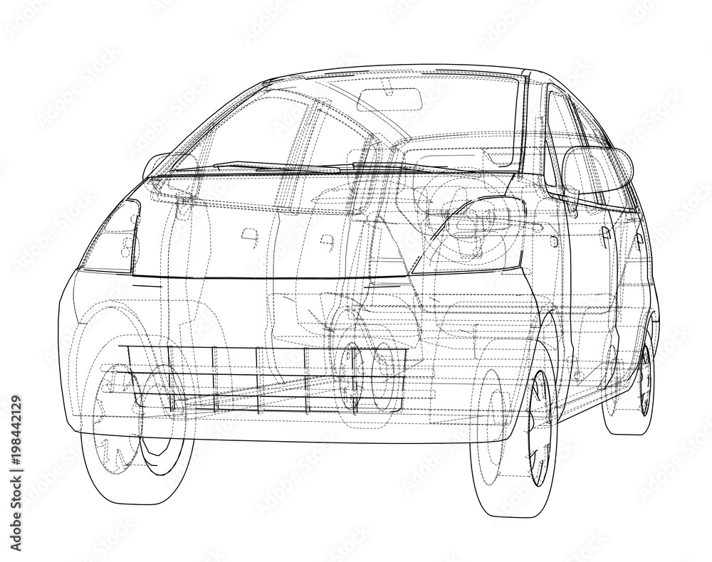 Small Car Sketch