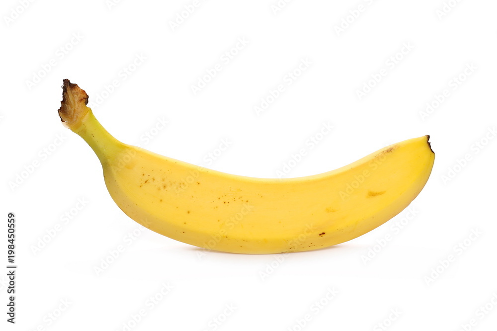 Banana isolated on white background