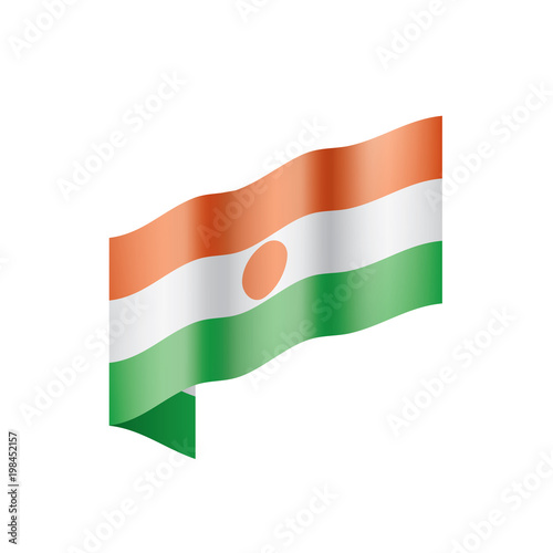 Free Download Niger flag, vector illustration - GFXLoad