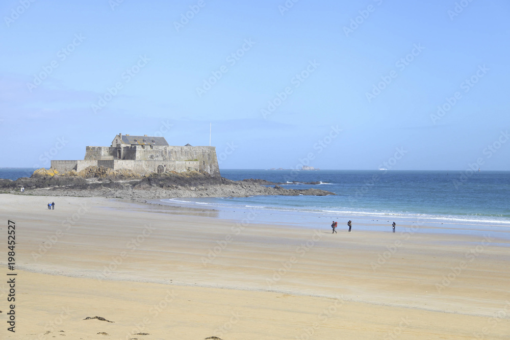Fort National in Saint Malo (France)