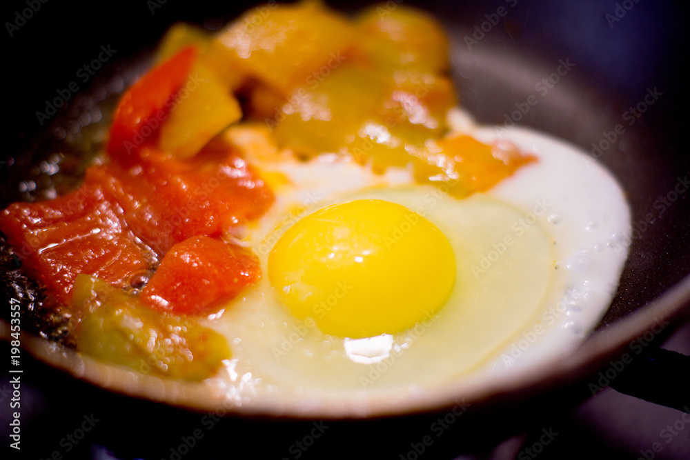 Egg and vegetables Egg and vegetables