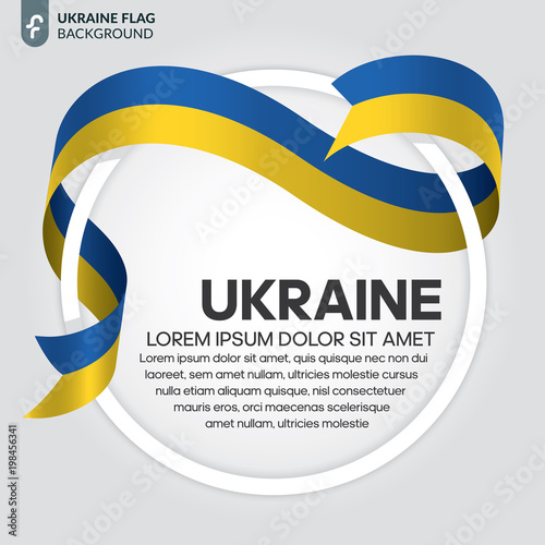 Ukraine flag background