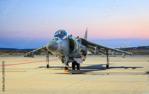 Harrier plane