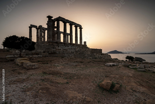 Temple of Poseidon on cape Sounion