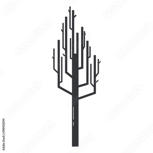 Abstract tree icon.