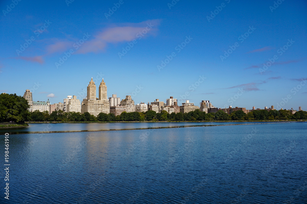 Manhattan view from Central Park