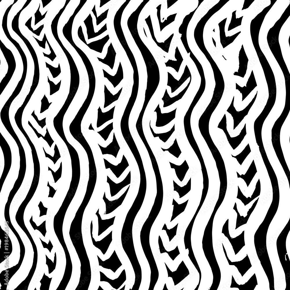 Brush stroke pattern. Watercolor.