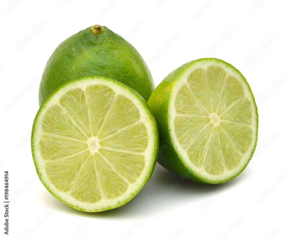 lime isolated on white background lime isolated on white background