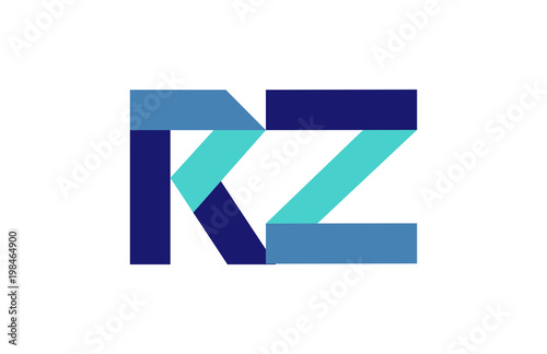 Free Download RZ Ribbon Letter Logo - GFXLoad