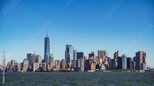 Manhattan View from the boat © tuncsel